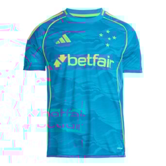 Camisa Cruzeiro Adidas 2025 Uniforme 3 Torcedor - Masculino