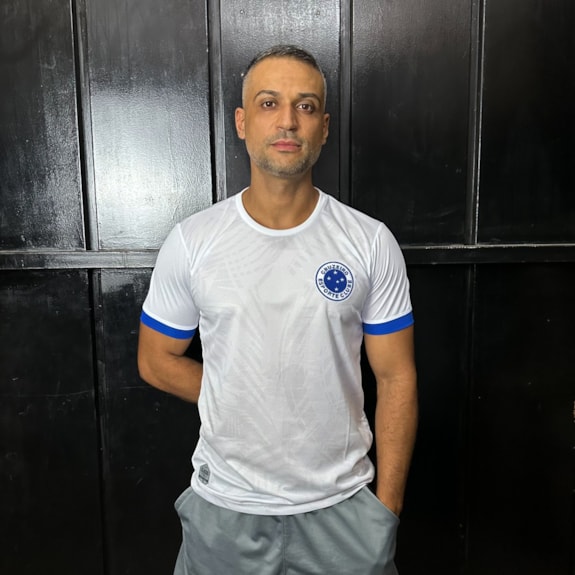 Camisa Cruzeiro Classic Branca - Masculino