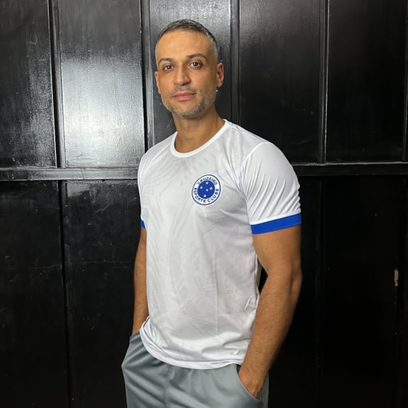 Camisa Cruzeiro Classic Branca - Masculino