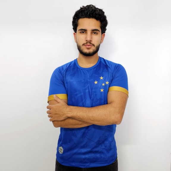 Camisa Cruzeiro Classic Gold - Masculino