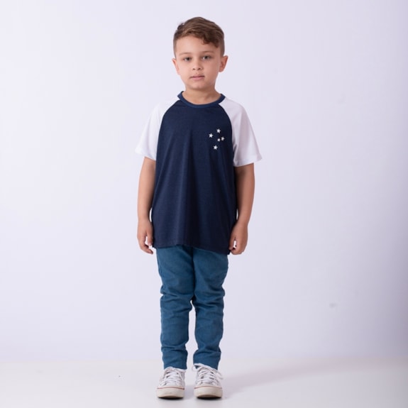 Camisa Cruzeiro Estrelas Honra - Infantil