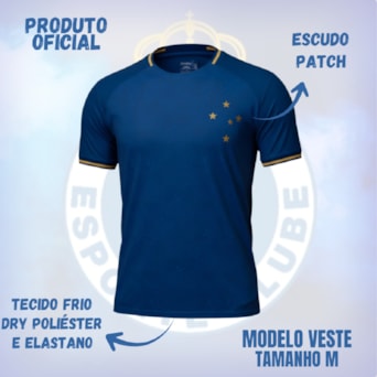 Camisa Cruzeiro Raglan Bench - Masculino