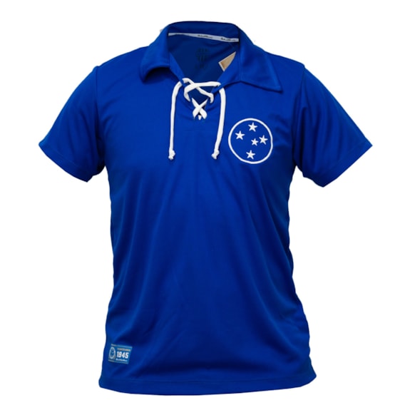 Camisa Cruzeiro Retrô 1945 Símbolo Bordado - Masculino