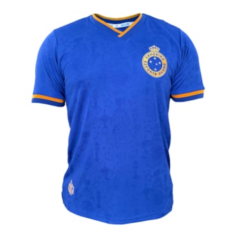 Camisa Cruzeiro Retrô Tríplice Coroa 2003 - Masculino