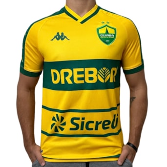 Camisa Cuiabá Kappa Uniforme 1 Jogo - Masculino