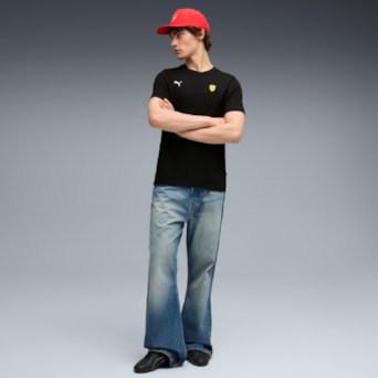 Camisa Ferrari Puma Sportswear Car Black - Masculino