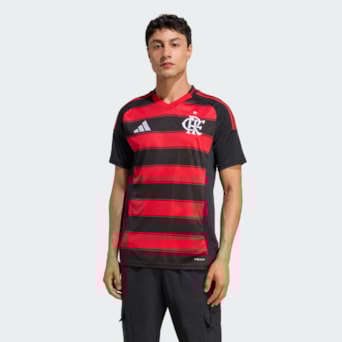 Camisa Flamengo Adidas 2025 Uniforme 1 Torcedor - Masculino