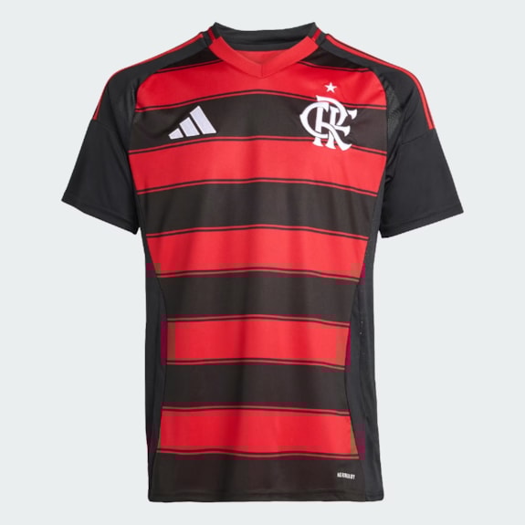 Camisa Flamengo Adidas 2025 Uniforme 1 Torcedor - Masculino