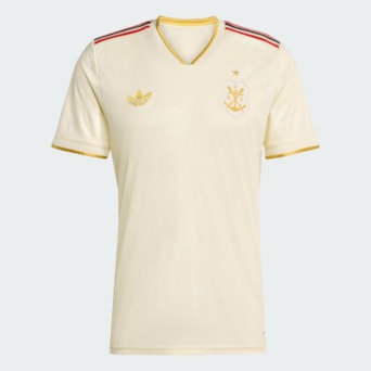 Camisa Flamengo Adidas 2025 Uniforme 3 Torcedor - Masculino