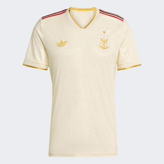 Camisa Flamengo Adidas 2025 Uniforme 3 Torcedor - Masculino