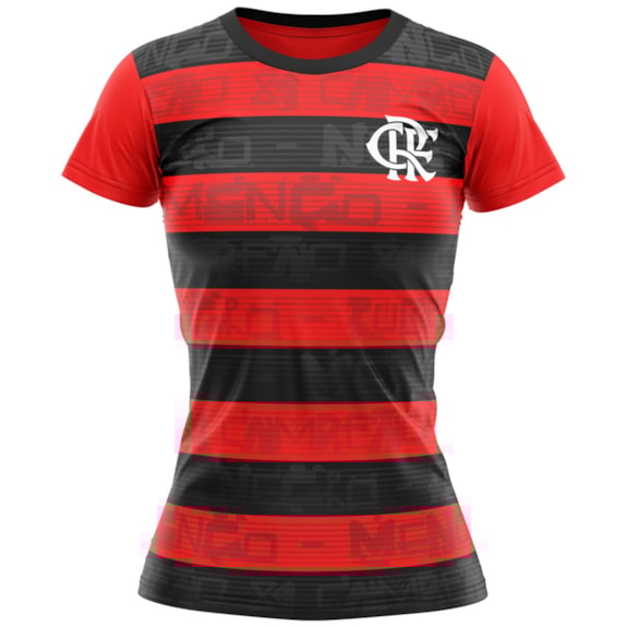 Camisa Flamengo Baby Look Shout - Feminina
