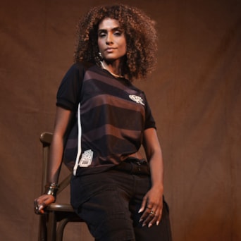 Camisa Flamengo Consciência Negra Diamante - Feminino