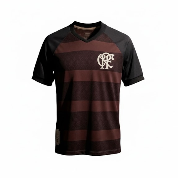 Camisa Flamengo Consciência Negra Diamante - Infantil