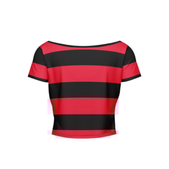 Camisa Flamengo Cropped Vibe - Feminina
