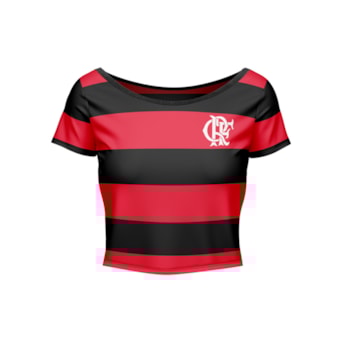 Camisa Flamengo Cropped Vibe - Feminina