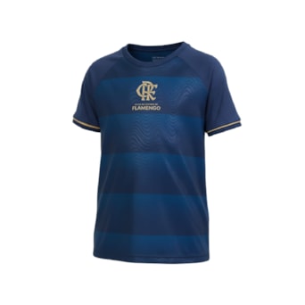 Camisa Flamengo Frequência Azul - Infantil