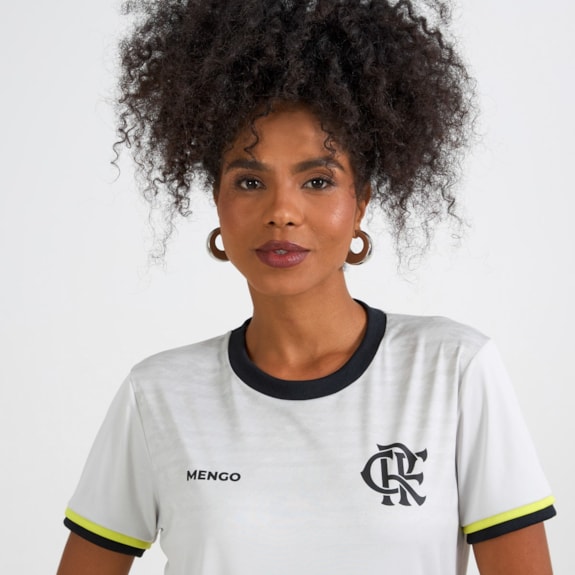 Camisa Flamengo Lumina Baby Look - Feminina