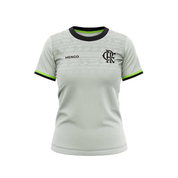 Camisa Flamengo Lumina Baby Look - Feminina