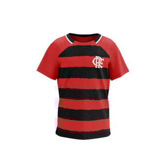 Camisa Flamengo Manto Vermelho Braziline - Infantil