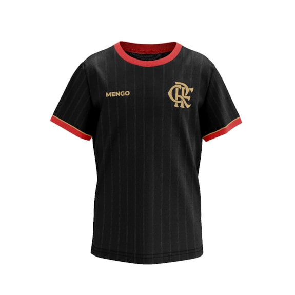 Camisa Flamengo Mistura Preto - Infantil