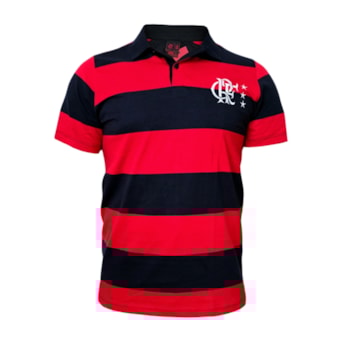 Camisa Flamengo Polo Control Braziline - Masculino