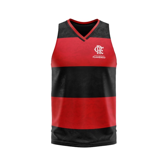 Camisa Flamengo Regata Essence Rubro-Negro - Masculino