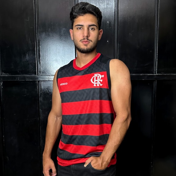 Camisa Flamengo Regata Nos Rubro-Negro - Masculino