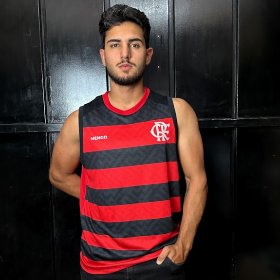 Camisa Flamengo Regata Nos Rubro-Negro - Masculino