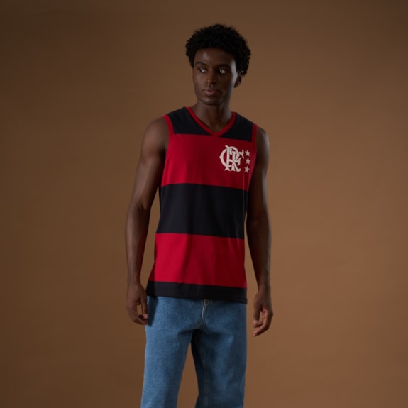 Camisa Flamengo Regata Retrô Libertadores - Masculino