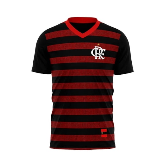 Camisa Flamengo Retrô 2019 Bicampeão Libertadores - Infantil