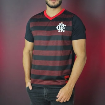 Camisa Flamengo Retrô 2019 Bicampeão Libertadores - Masculino