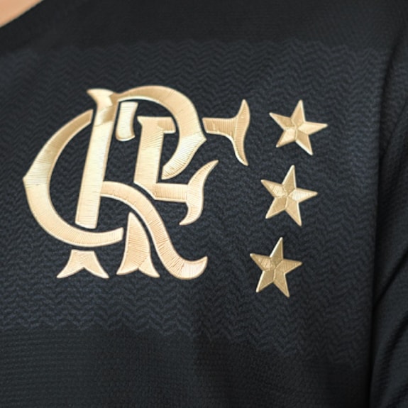 Camisa Flamengo Retrô Volta Zico Gold - Infantil