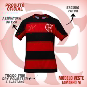 Camisa Flamengo Retrô Zico Bench - Masculino