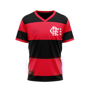 Camisa Flamengo Retrô Zico Libertadores 1981 - Masculino