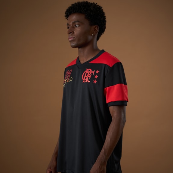 Camisa Flamengo Retrô Zico Mundial 1981 - Masculino