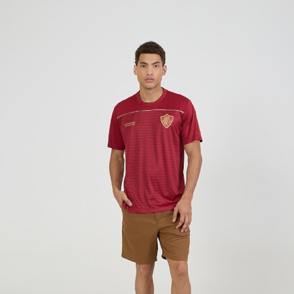 Camisa Fluminense Fulgor Grená - Masculino