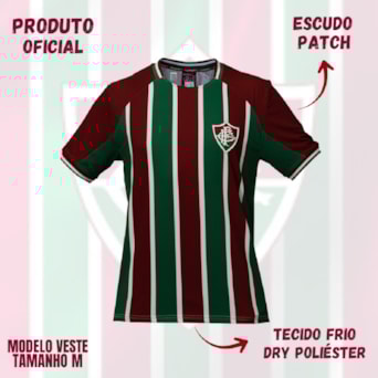 Camisa Fluminense Raglan Bench - Masculino