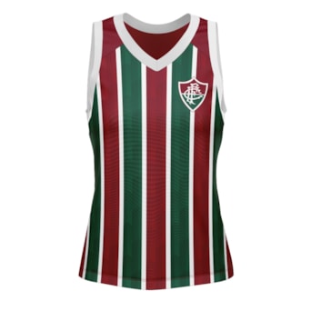 Camisa Fluminense Regata Nos Tricolor - Feminino