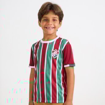 Camisa Fluminense Tratado Tricolor - Infantil