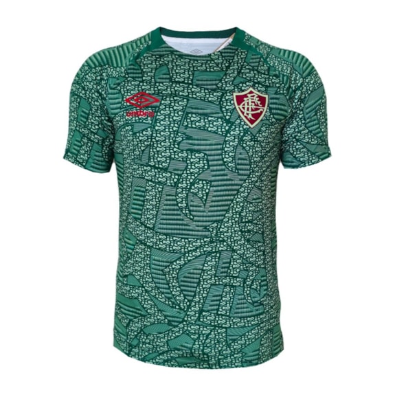 Camisa Fluminense Umbro 2024 Aquecimento - Masculino