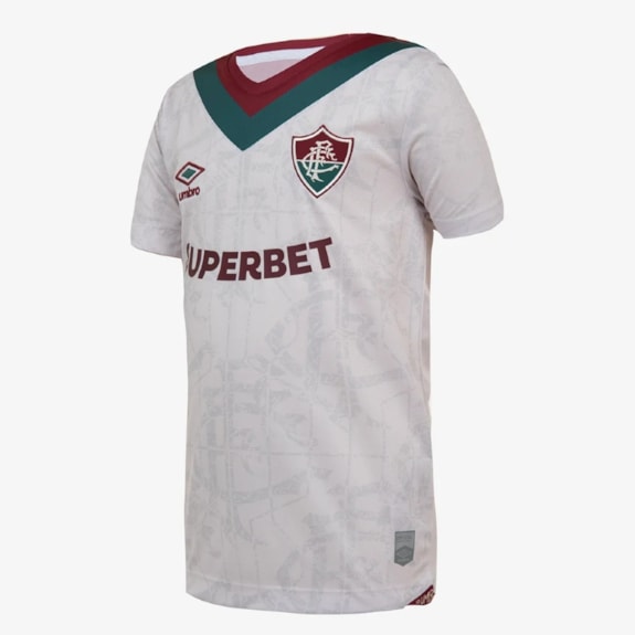 Camisa Fluminense Umbro 2024 Uniforme 3 Torcedor - Infantil