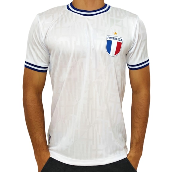 Camisa Fortaleza Jacquard Branca - Masculino