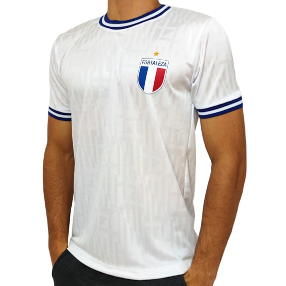 Camisa Fortaleza Jacquard Branca - Masculino