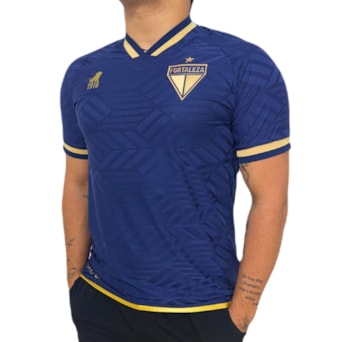 Camisa Fortaleza Leão 1918 Marinho - Masculino