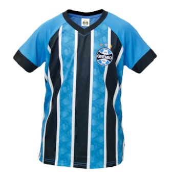 Camisa Grêmio Match Tricolor - Infantil