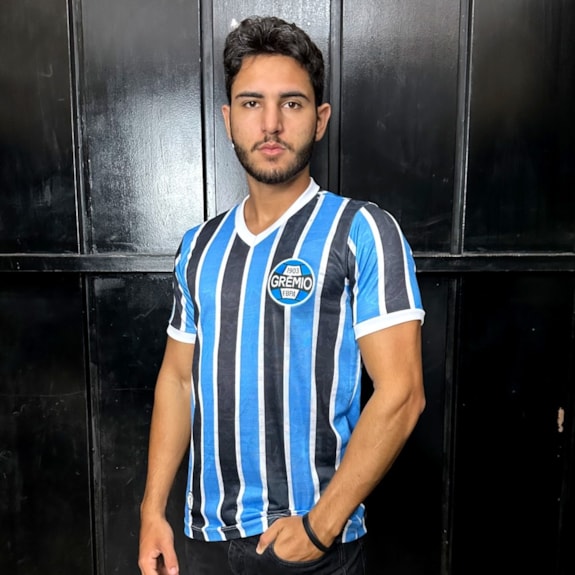 Camisa Grêmio Mundial Tokyo 1983 Edição Especial - Masculino