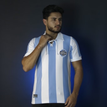 Camisa Grêmio Polo Retrô 1917 - Masculino