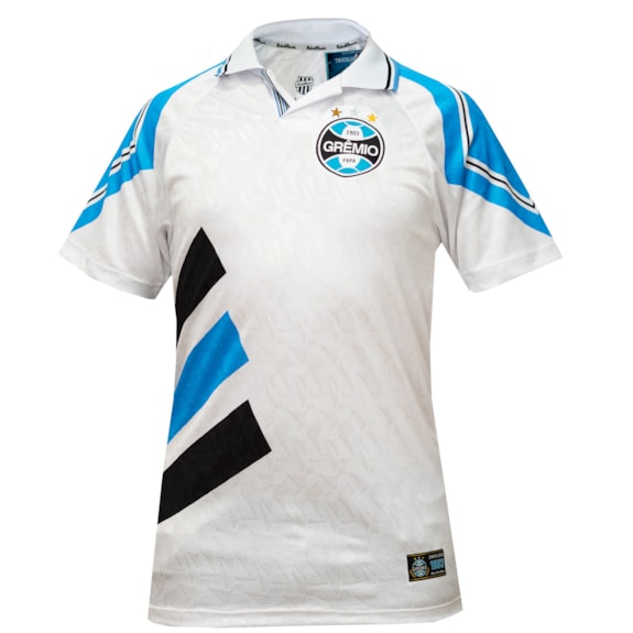Camisa Grêmio Polo Retrô 1993 Branco - Masculino