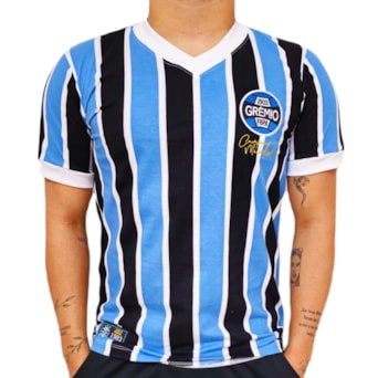 Camisa Grêmio Retro Mundial 1983 - Masculino