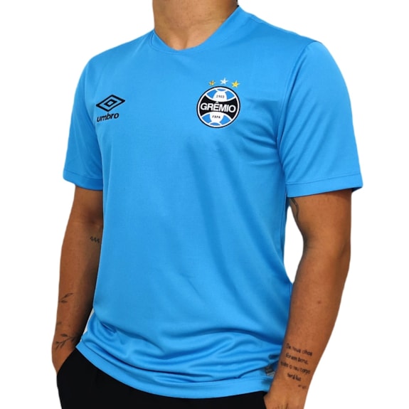 Camisa Grêmio Umbro Basic Azul - Masculino